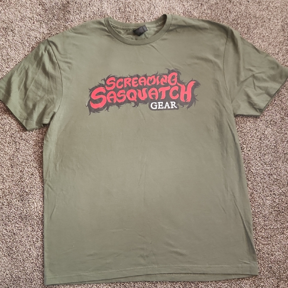 Screaming Sasquatch Gear - Short Sleeve Tee - Size Large